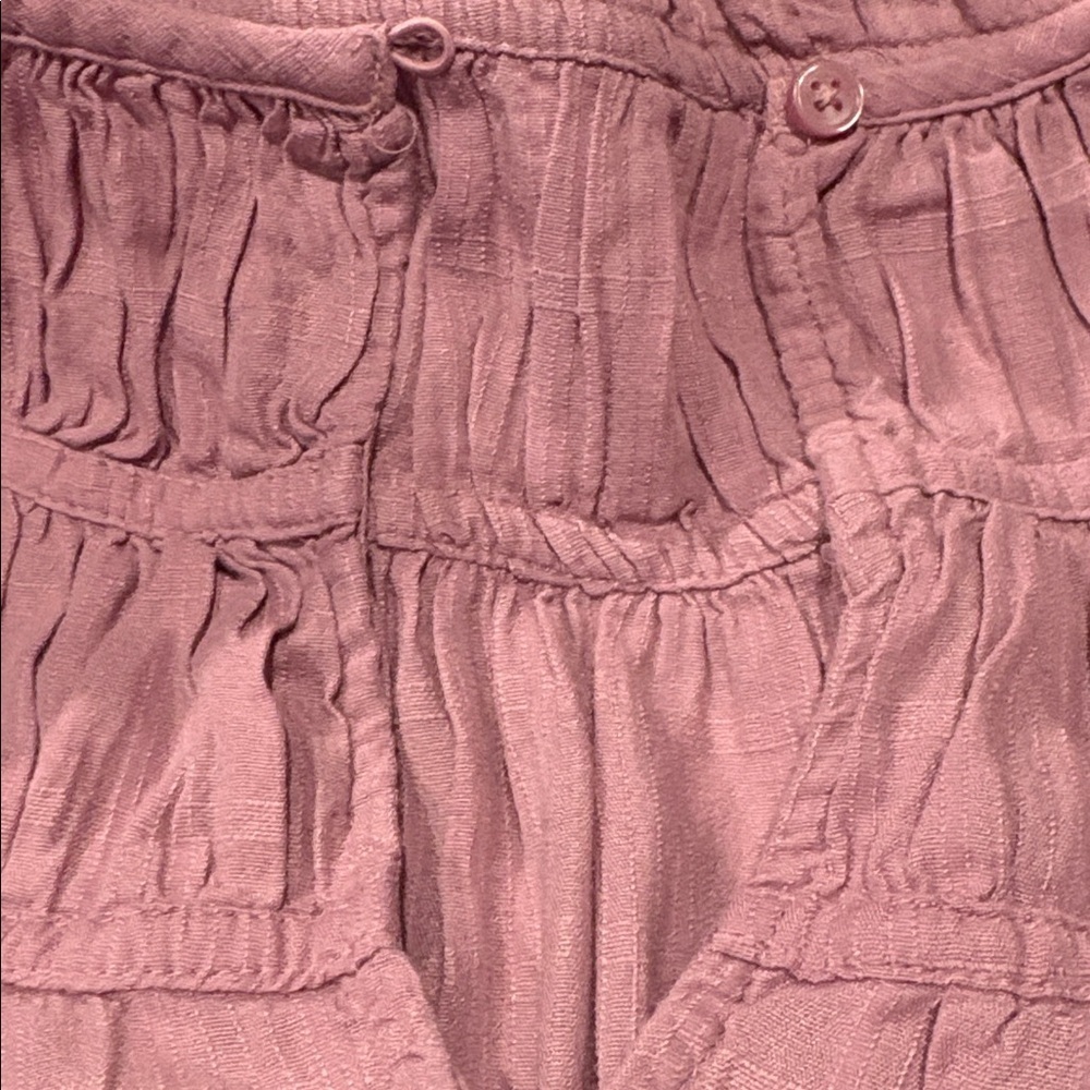 Old Navy - NWT! Women's Flutter Sleeve Dobby Top - Blouse. Size XL. Pink/Maeve - Picture 10 of 14